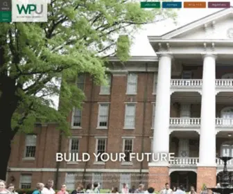 Peace.edu(William Peace University) Screenshot