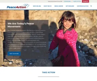 Peaceaction.org(Peace Action) Screenshot