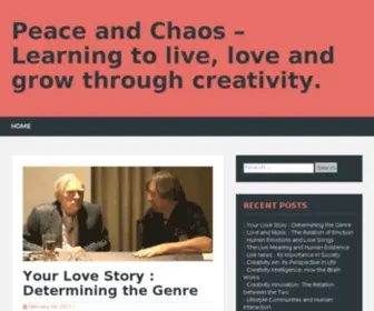 Peaceandchaos.com(Peace & Chaos) Screenshot