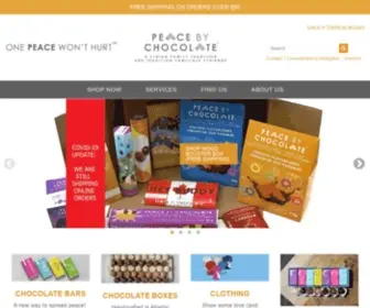 Peacebychocolate.ca(Peace by Chocolate) Screenshot