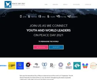 Peaceday2021.com(Peace Day 2021) Screenshot