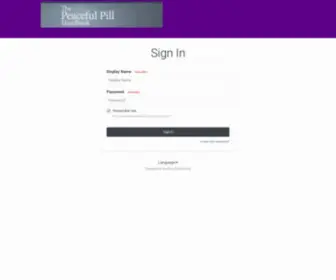 Peacefulpillforums.com(Peaceful Pill Handbook Forums) Screenshot