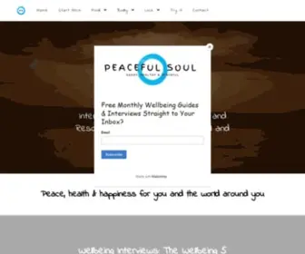 Peacefulsoul.co(Peaceful Soul) Screenshot