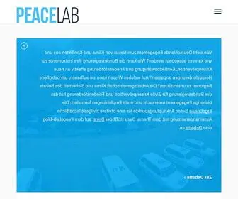 Peacelab.blog(PeaceLab-Blog) Screenshot