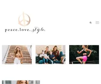 Peacelovestyle.com(PeaceLoveStyle) Screenshot
