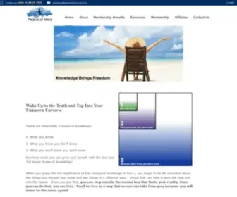 Peaceofmindaffiliate.com(Peace Of Mind Peace of Mind) Screenshot