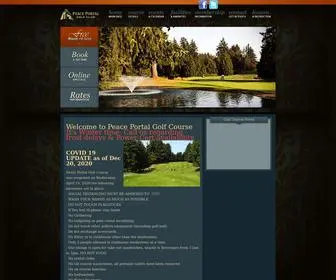Peaceportalgolf.com(Surrey Golf) Screenshot