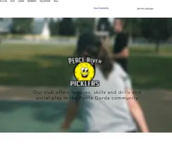 Peaceriverpicklers.com(Peace River Picklers) Screenshot