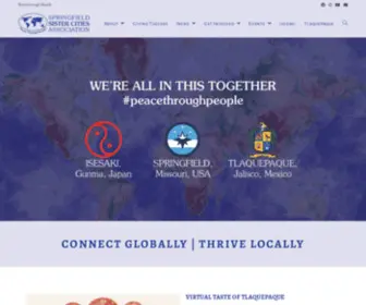 Peacethroughpeople.org(Springfield Sister Cities Association) Screenshot