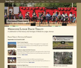 Peacetreaty.org(Peace Treaty) Screenshot