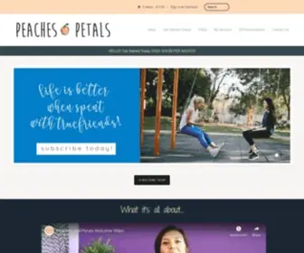 Peachesandpetals.com(Peaches & Petals) Screenshot