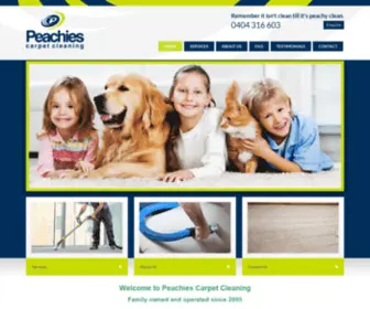 Peachiescarpetcleaning.com.au(Peachies Carpet Cleaning) Screenshot