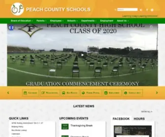 Peachschools.org(Peach County Schools) Screenshot