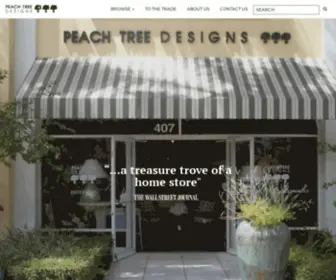 Peachtreedesigns.com(Naples Furniture Stores) Screenshot