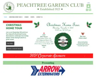 Peachtreegardenclub.org(Peachtree Garden Club) Screenshot