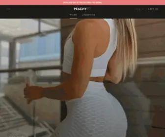 Peachyfitwear.co(PeachyFitwear) Screenshot