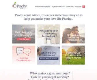 Peachylife.com(Peachy Life) Screenshot