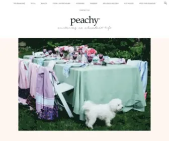 Peachythemagazine.com(Peachy the Magazine) Screenshot