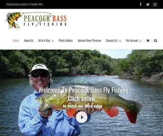 Peacockbassflyfishing.net(Peacockbassflyfishing) Screenshot