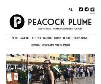 Peacockplume.fr(Peacockplume) Screenshot