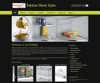 Peacockrevera.in(Stainless Steel Kitchen Accessories manufacturers) Screenshot