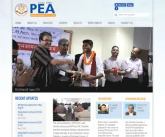 Pea.edu.np(PEA Association Pvt) Screenshot