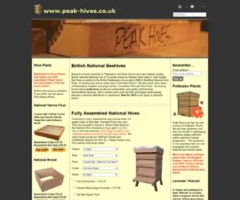 Peak-Hives.co.uk(Peak hives) Screenshot