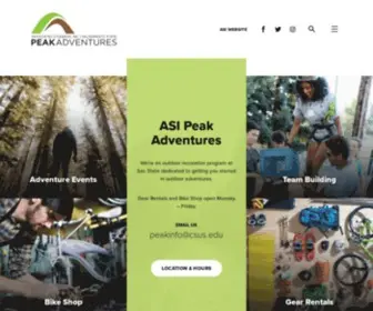 Peakadventures.org(ASI Peak Adventures) Screenshot