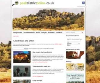 Peakdistrictonline.co.uk(Peak District Online) Screenshot