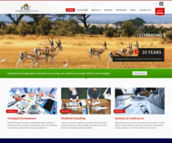 Peakford.co.za(Peakford Management Consultants) Screenshot