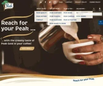 Peakmilk.com.ng(Home) Screenshot