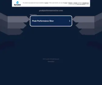 Peakperformanceline.com(See related links to what you are looking for) Screenshot