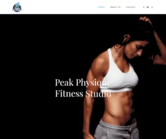 Peakphysique.co.in(Peak Physique) Screenshot