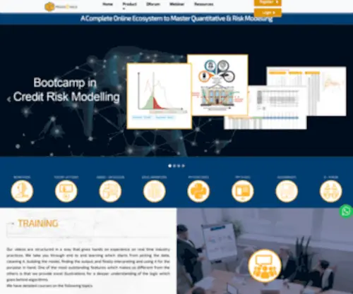 Peaks2Tails.com(A Complete Online Ecosystem to Master Quantitative & Risk Modelling) Screenshot