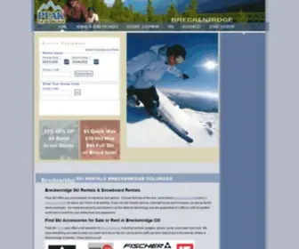 Peakskiandbike.com(Peak Ski and Bike) Screenshot