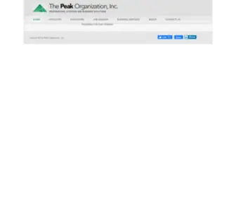 Peaksystemsinc.com(Peak Systems Inc) Screenshot