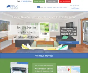 Peakwindows.ie(Peakwindows) Screenshot