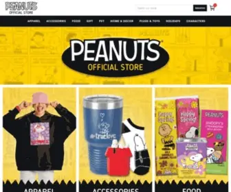 Peanuts.store(Peanuts® Official Store) Screenshot