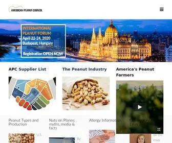 Peanutsusa.com(American Peanut Council) Screenshot