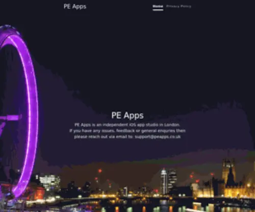 Peapps.co.uk(PE Apps) Screenshot