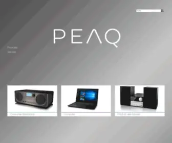 Peaq-Online.com(Elektronische Unterhaltung zum Spitzenpreis) Screenshot