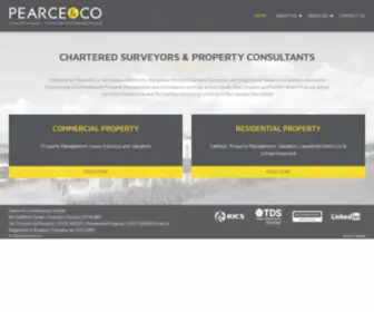 Pearceco.co.uk(Pearce & Co) Screenshot