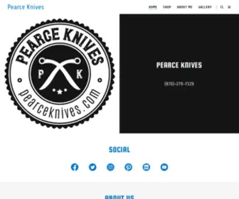 Pearceknives.com(Pearceknives) Screenshot