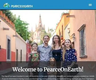 Pearceonearth.com(Pearce On Earth) Screenshot