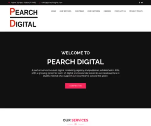 Pearchdigital.com(Dynamic Digital Professionals) Screenshot
