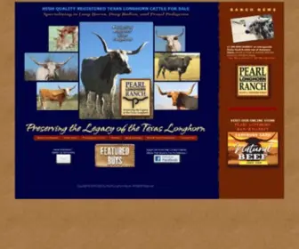 Pearl-Longhorn-Ranch.com(PEARL LONGHORN RANCH) Screenshot