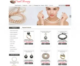 Pearlacce.com(Pearl Necklace & Earrings) Screenshot