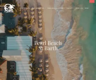 Pearlbeachstbarth.com(Our hotel is the perfect place for idyllic vacations) Screenshot