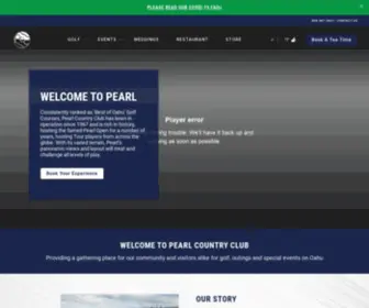 Pearlcc.com(The mission of Pearl Country Club) Screenshot