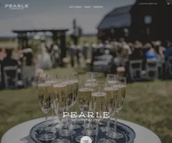 Pearlehospitality.ca(Pearle Hospitality) Screenshot